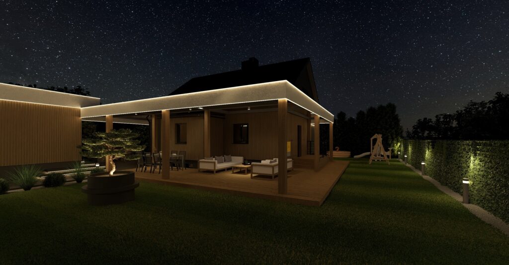 projekt elewacji w VR Witwicki Architekt VR