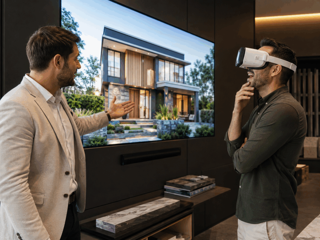 projekt elewacji w VR Witwicki Architekt VR