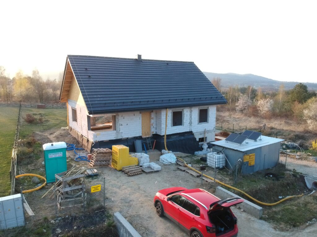 zdjęcia domu potrzebne do wykonania projektu elewacji